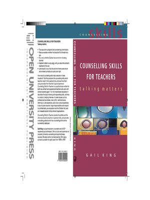 cover image of Counselling Skills for Teachers